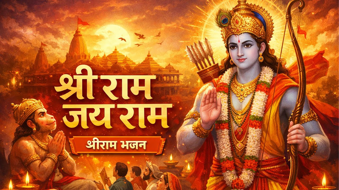 Shree Ram Jai  Ram | श्री राम जय राम | Powerful Ram Bhajan | Ram Bhakti Song | Devotional Song