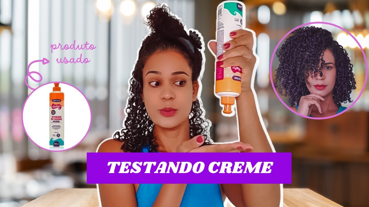 TESTANDO CREME | Testei o ATIVADOR DE CACHOS da Soft Hair | Finalização Dos CACHOS |DICA De ATIVADOR
