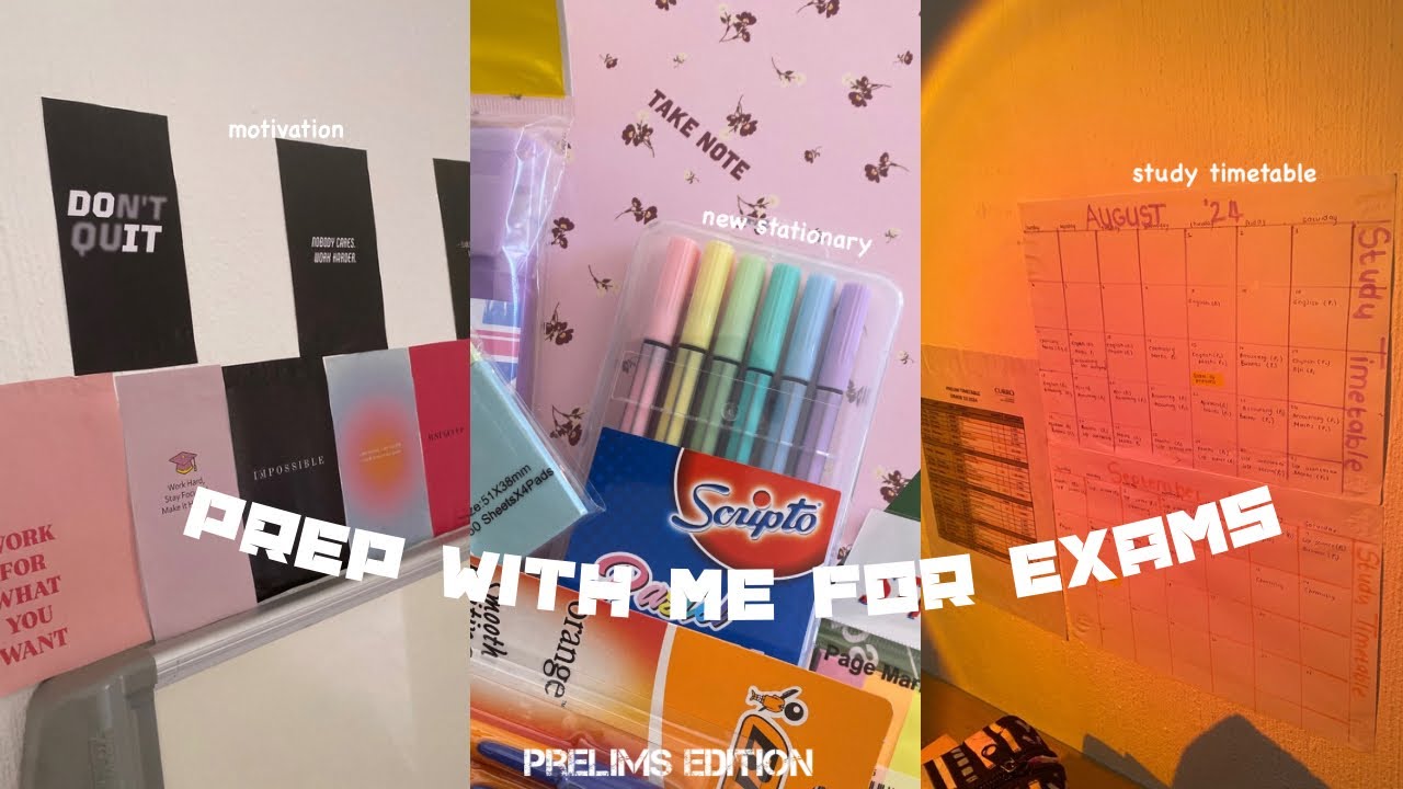 PREPARE WITH ME FOR EXAMS [new stationary, study tips & more] | South African YouTuber