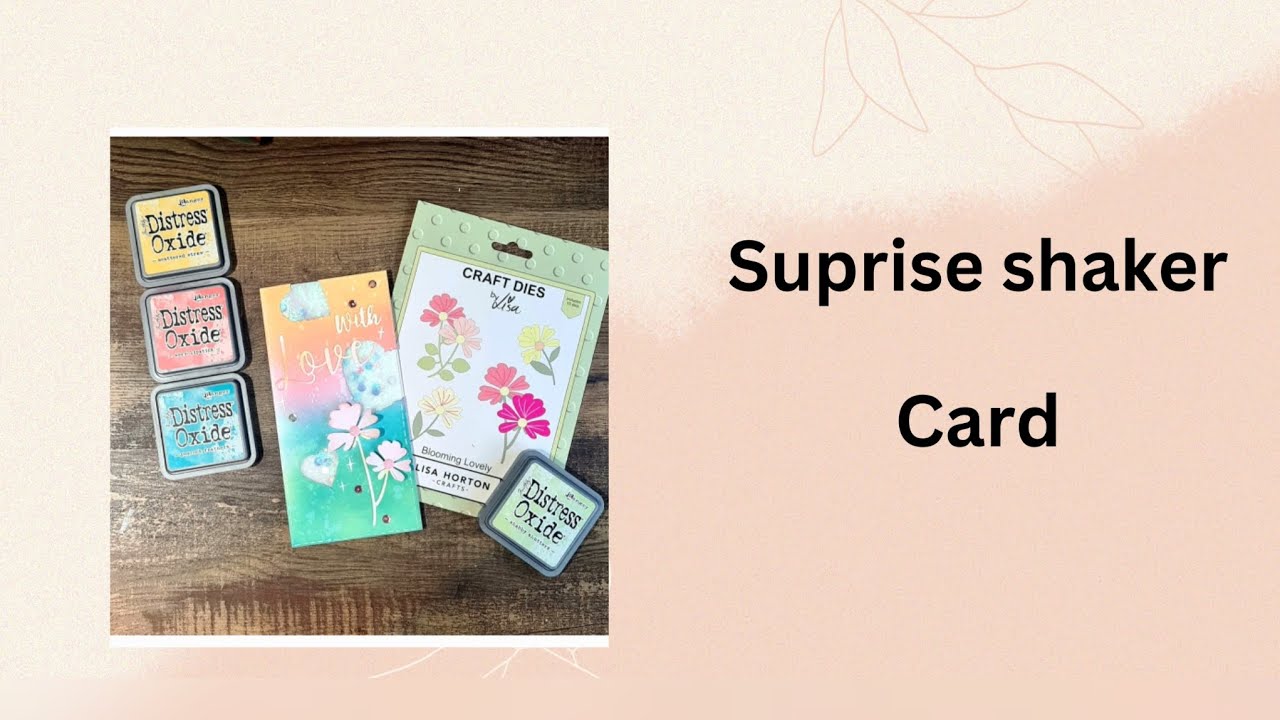 Suprise Shaker Card 🩷