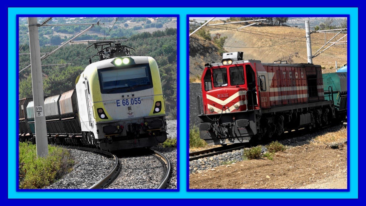 Yarmaya Dönüştürülen Eski 33-34-35 Nolu Toros Tünelleri Konumu: DE24326 Yakıt & E68055 Cevher Treni.