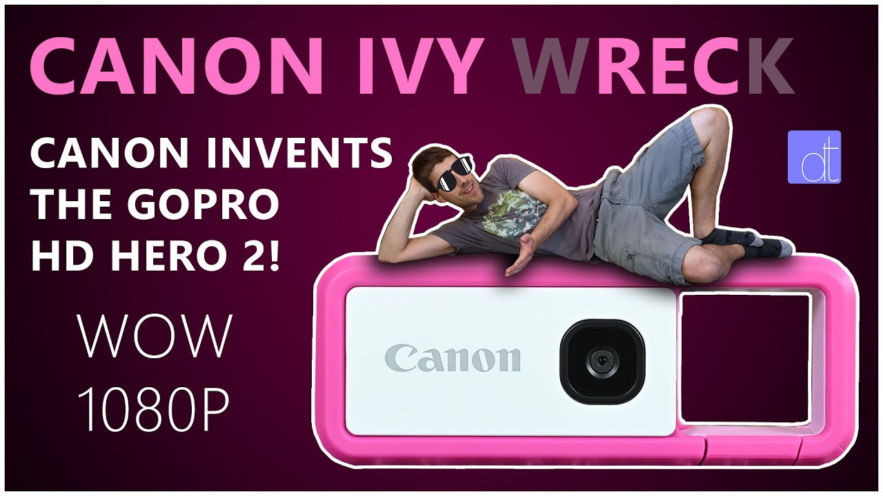 Canon Invents the GoPro Hero 2 HD! | Ivy Rec or Ivy Wreck? | Canon Ivy Rec Review with Video Samples