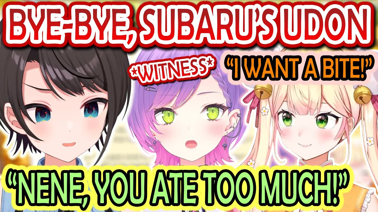 Nene Scams Subaru Out of Her Udon While Towa Just Watches It Happens