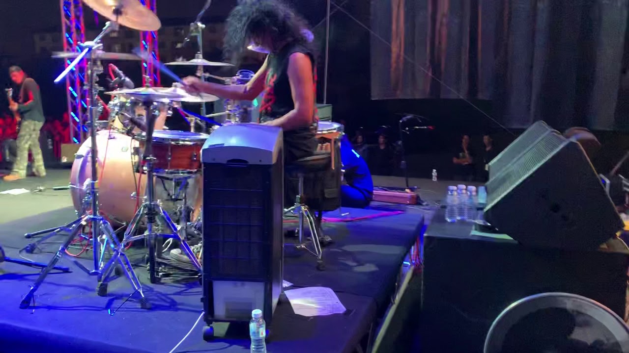 Ketukan drummer asal XPDC -AmyXPDC Konsert 30 tahun Sbrg Jaya