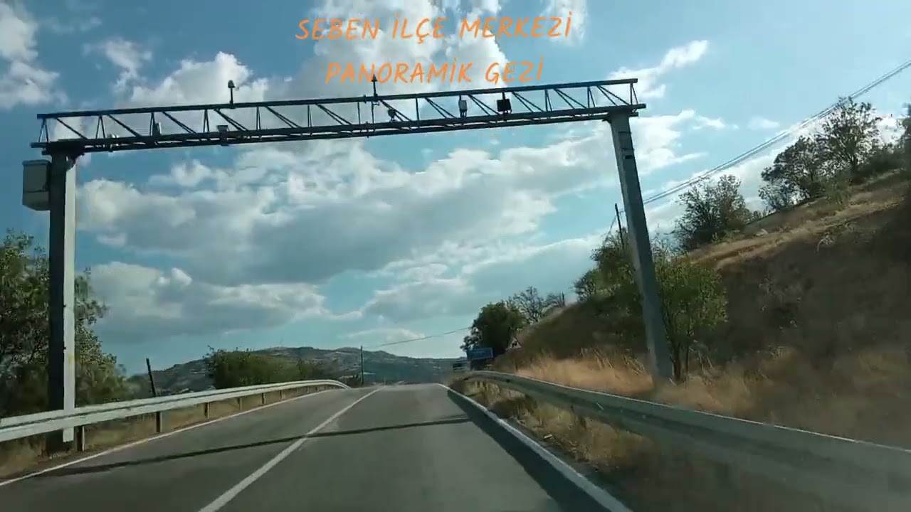 BOLU SEBEN İLÇE MERKEZİ PANORAMİK GEZİ 