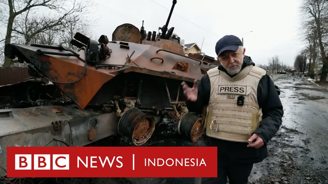 Setelah Rusia mundur dari sekitar Kyiv: Rongsokan tank dan jenazah korban sipil - BBC News Indonesia
