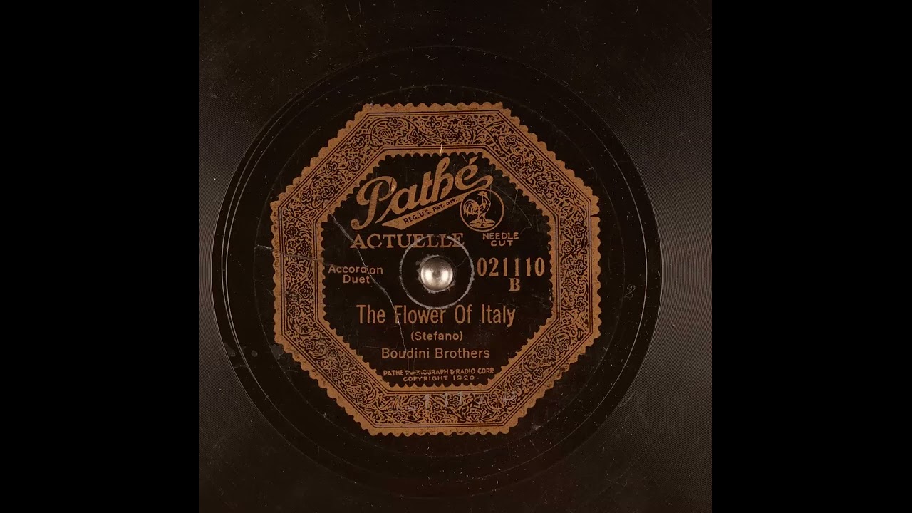 The Flower of Italy - Boudini Brothers