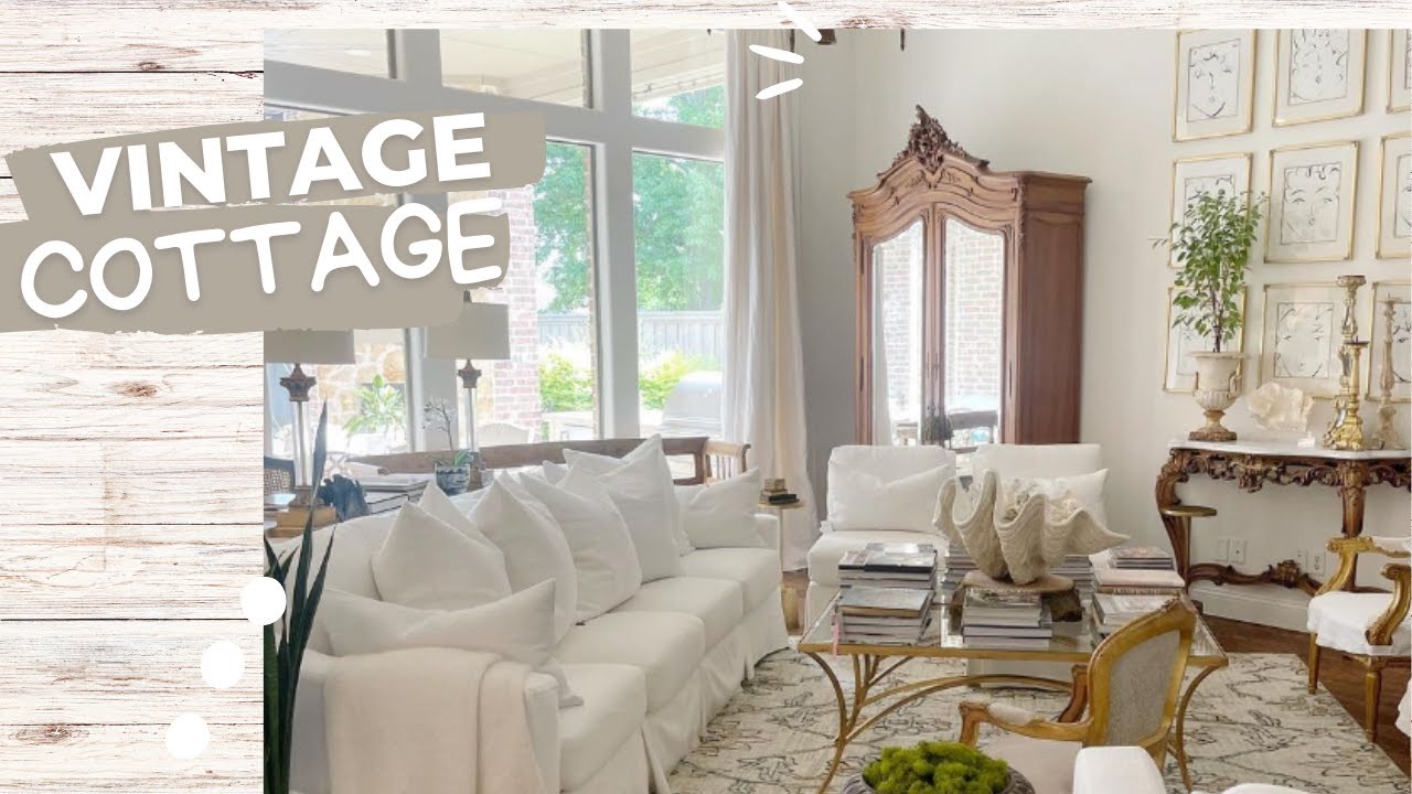 Is it possible to integrate Vintage furniture into a cottage decoration?💝Home Tour