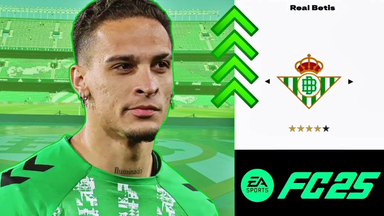 RECONSTRUINDO o REAL BETIS! 🟢⚪ | FC 25 MODO CARREIRA