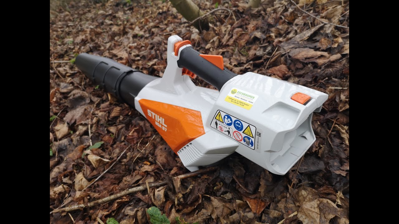 Extra leises Stihl Akku-Blasgerät BGA 57 im Test und ausführlich erklärt