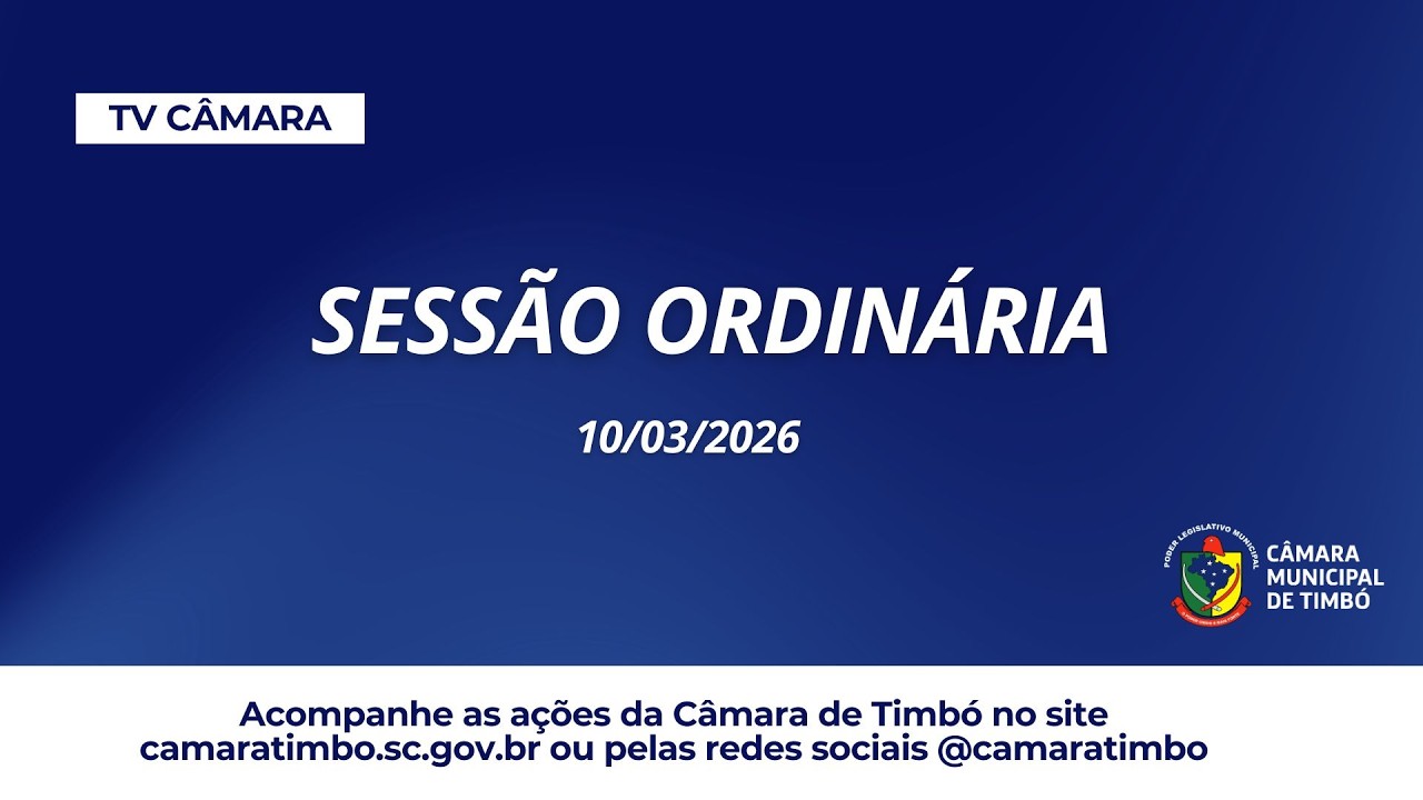Sessão Ordinária