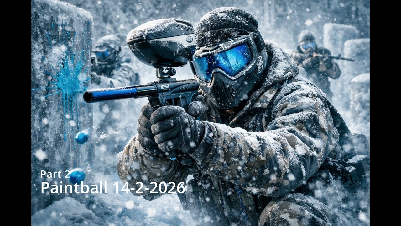 Woodland Paintball 14-2-2026 PART 2. #paintball