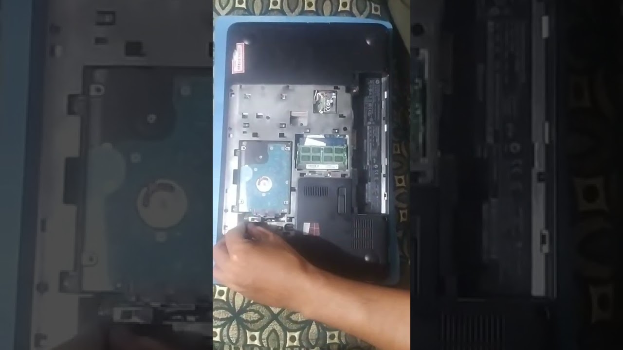 How to replace Hard disk on hp pavilion laptops