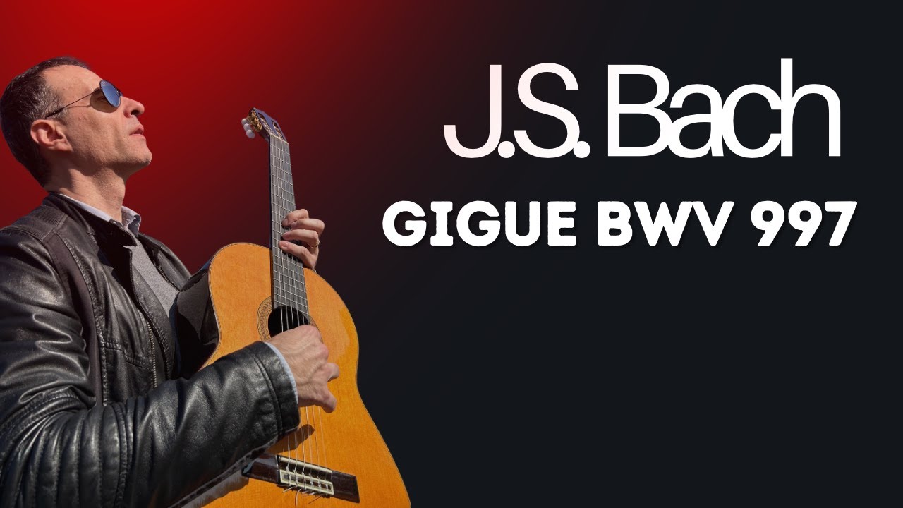 J.S.Bach | Lute Suite BWV 997 Gigue | Guitar