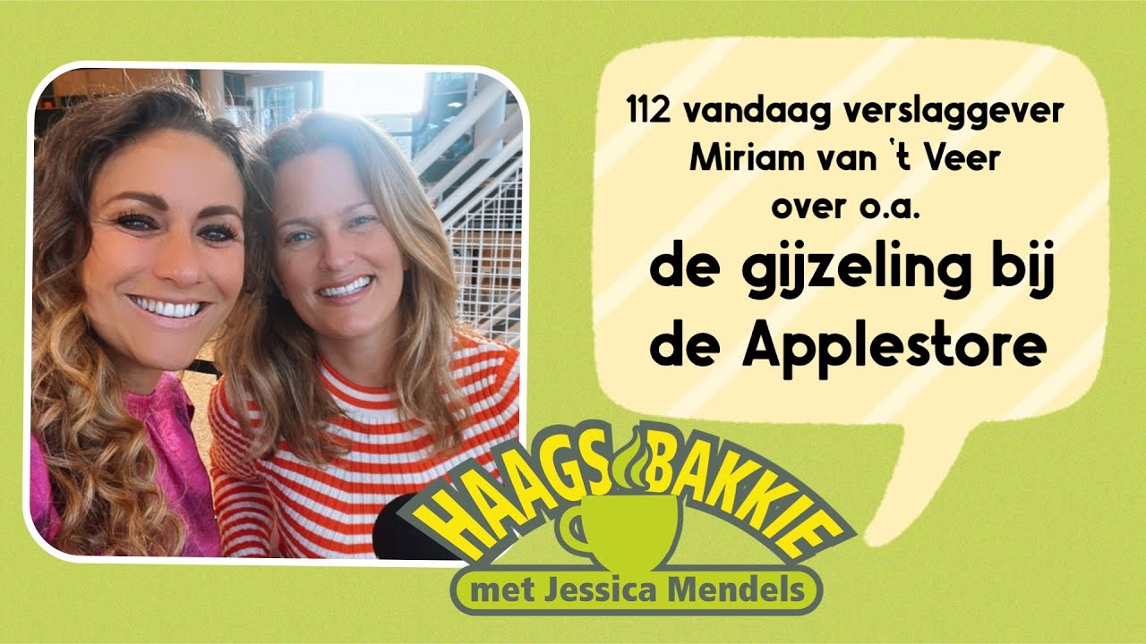 Mirjam deed verslag van de gijzeling bij de Applestore