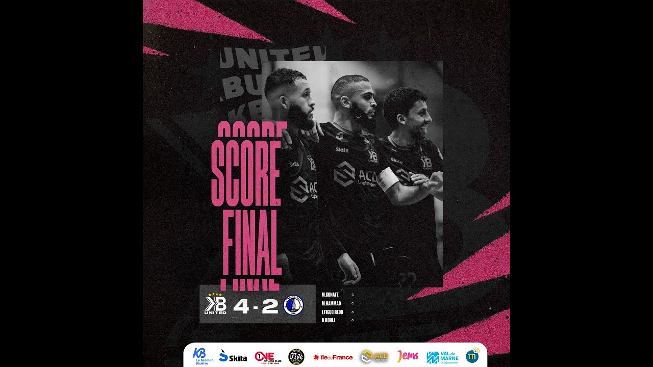 Résumé KB United vs Béthune Futsal : 8eme de finale de coupe de France