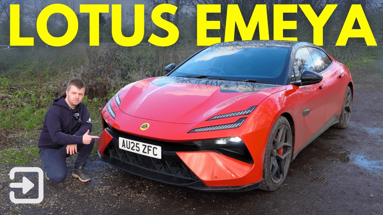 Обзор Lotus Emeya 600 Sport SE 2026 | Тестирование Hyper GT EV в Великобритании