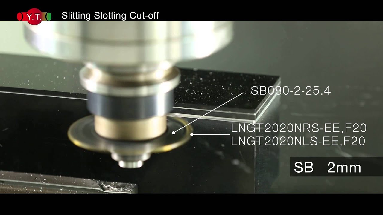 Y.T./ YIHTROUN INDEXABLE Whole series of slitting / slotting / cut-off