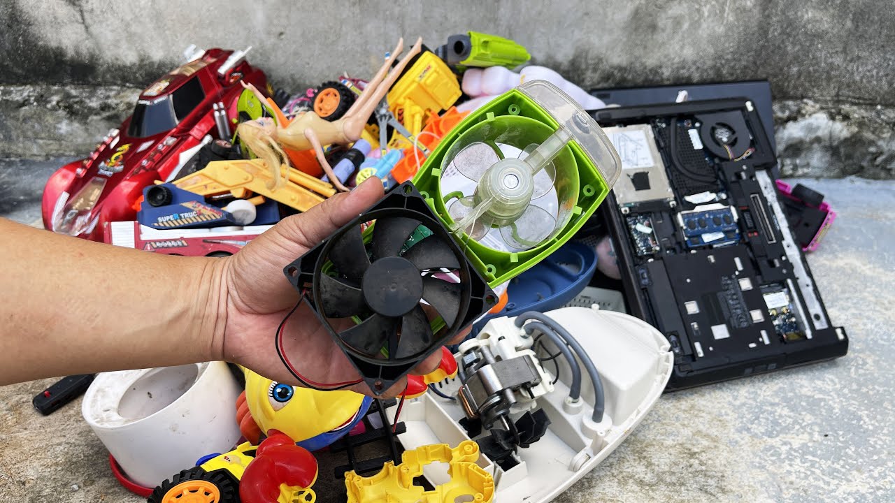 HOW TO MAKE create great ideas from scrap - BBQ grill, 2-storey fan