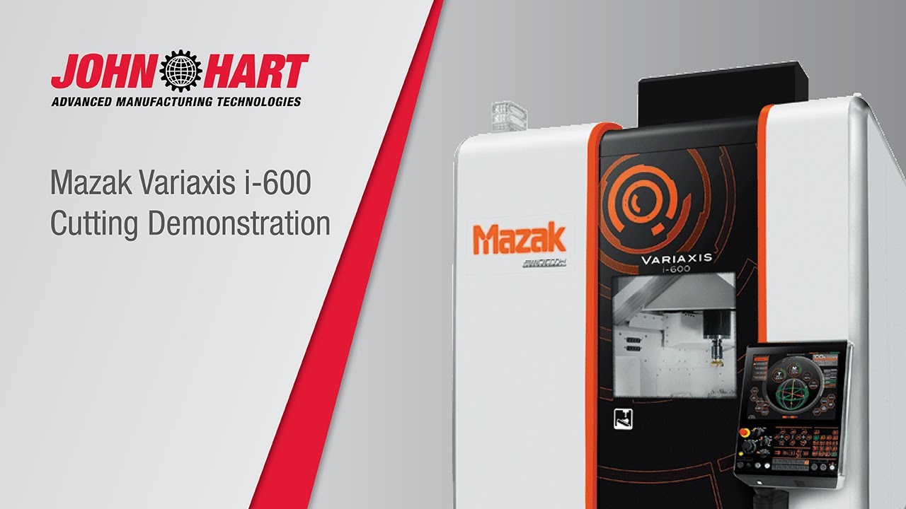 Mazak Variaxis i-600 Cutting Demonstration