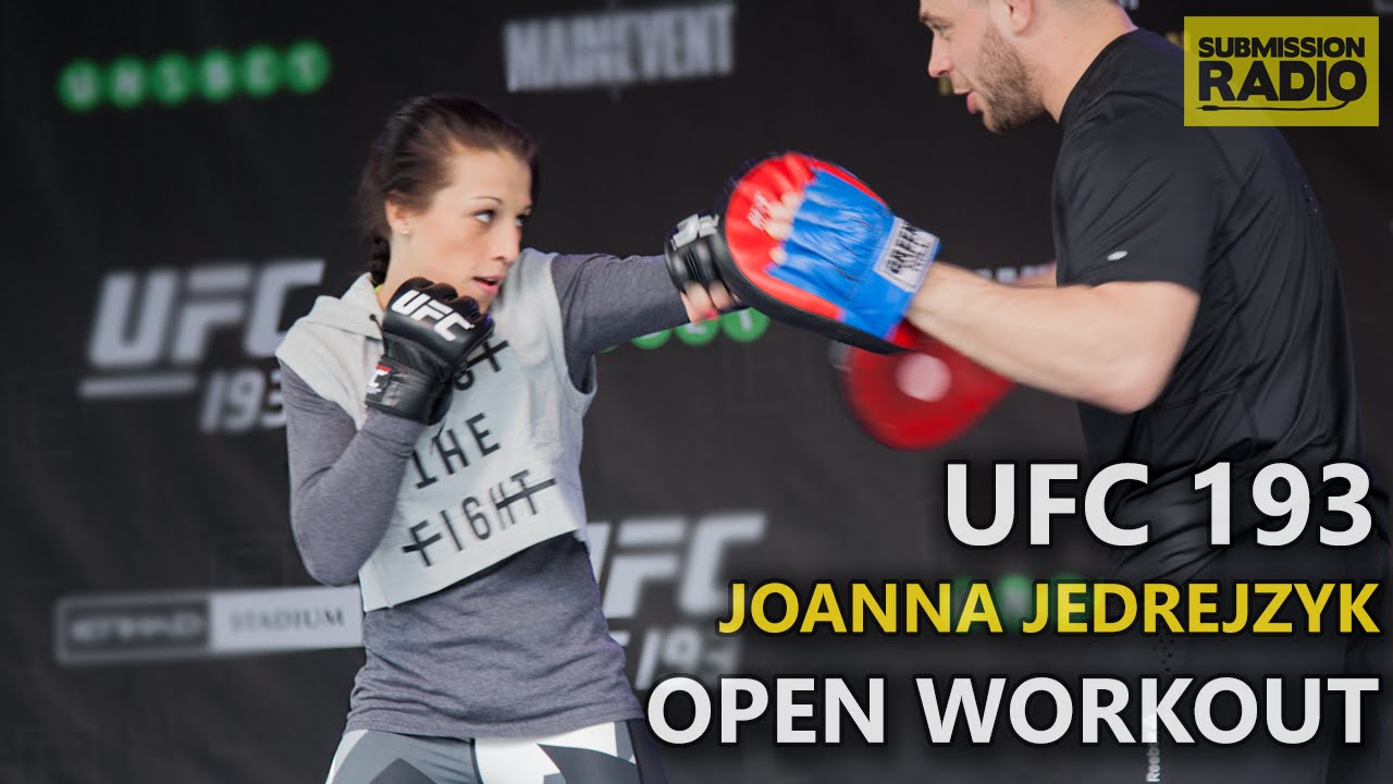 UFC 193: Joanna Jedrzejczyk open workout (FULL)
