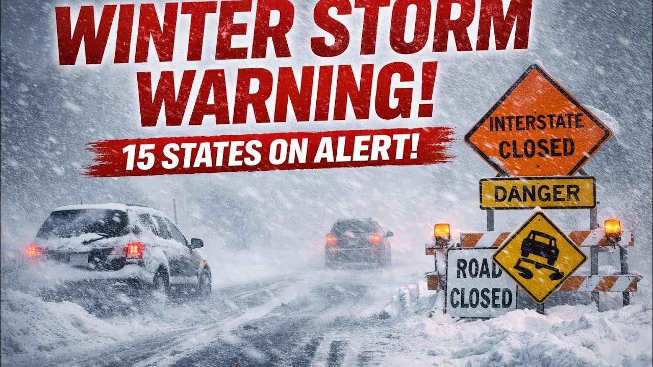 Historic Winter Strom Begins In Farmington, MO||  Highway South-67|| Farmington To  Fredericktown||