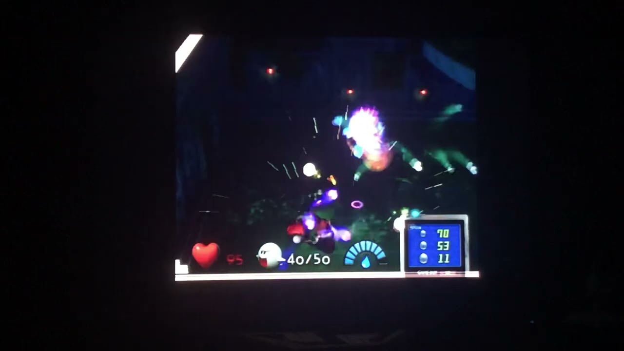 Luigi&rsquo;s Mansion (Nintendo GameCube): Sue Pea Boss Battle