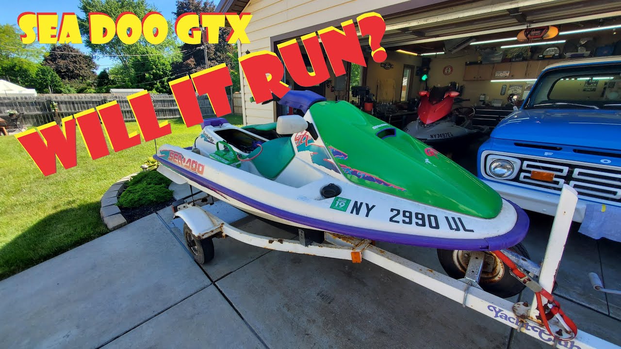1994 SeaDoo GTX Will it Run? Sitting for at least 2 years