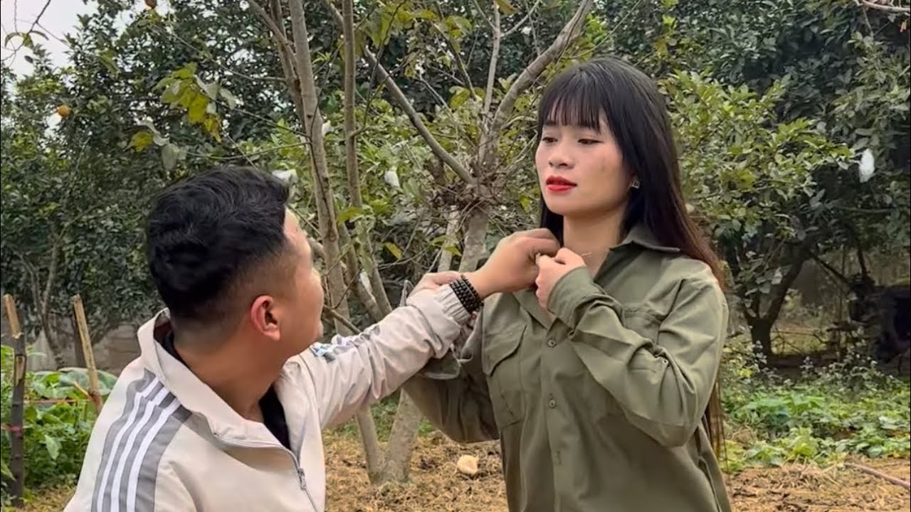 Xin rau nhà hàng xóm về ăn lẩu