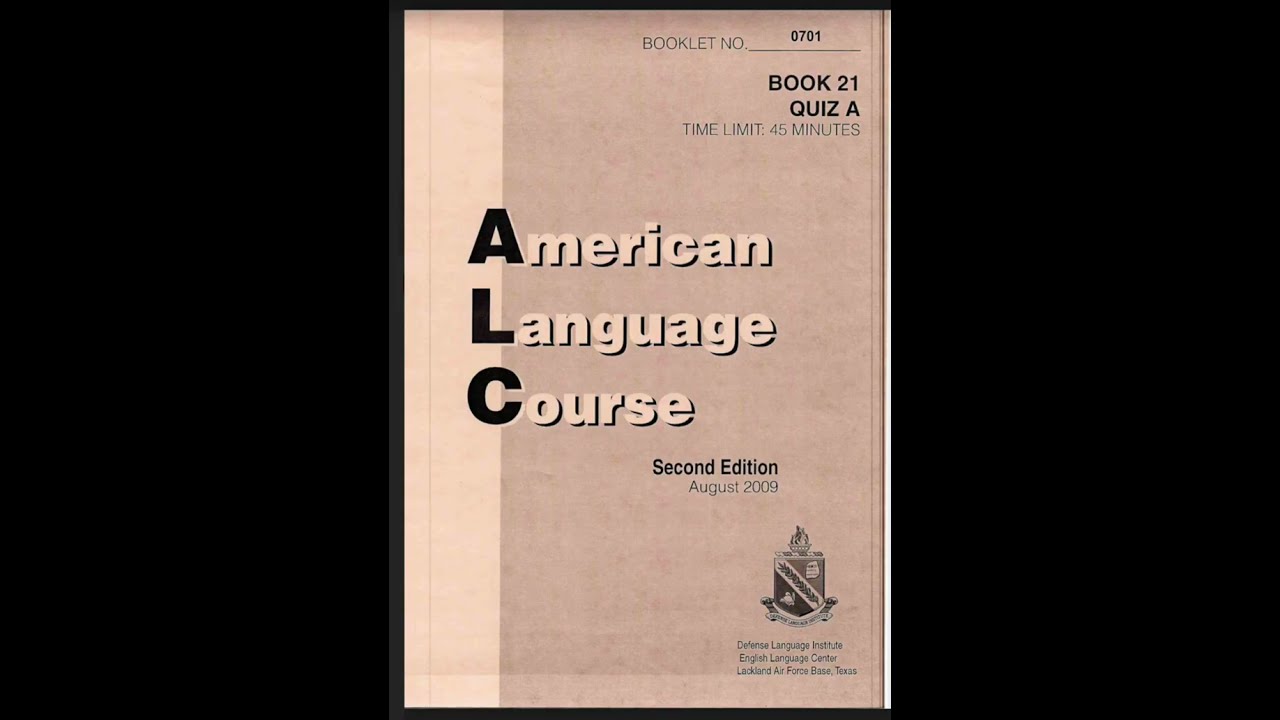 ALC BOOK 21  Quiz A with answers