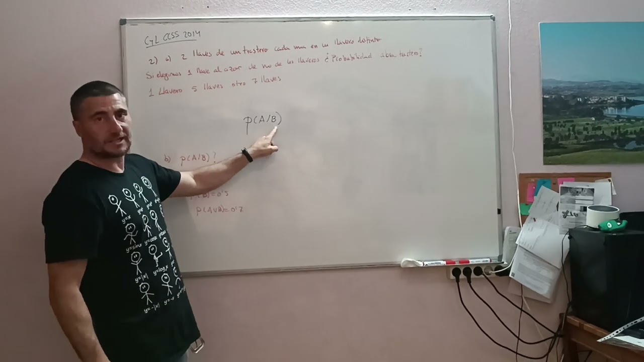 Ejercicio teóricos de sucesos probabilísticos. cyl 2014