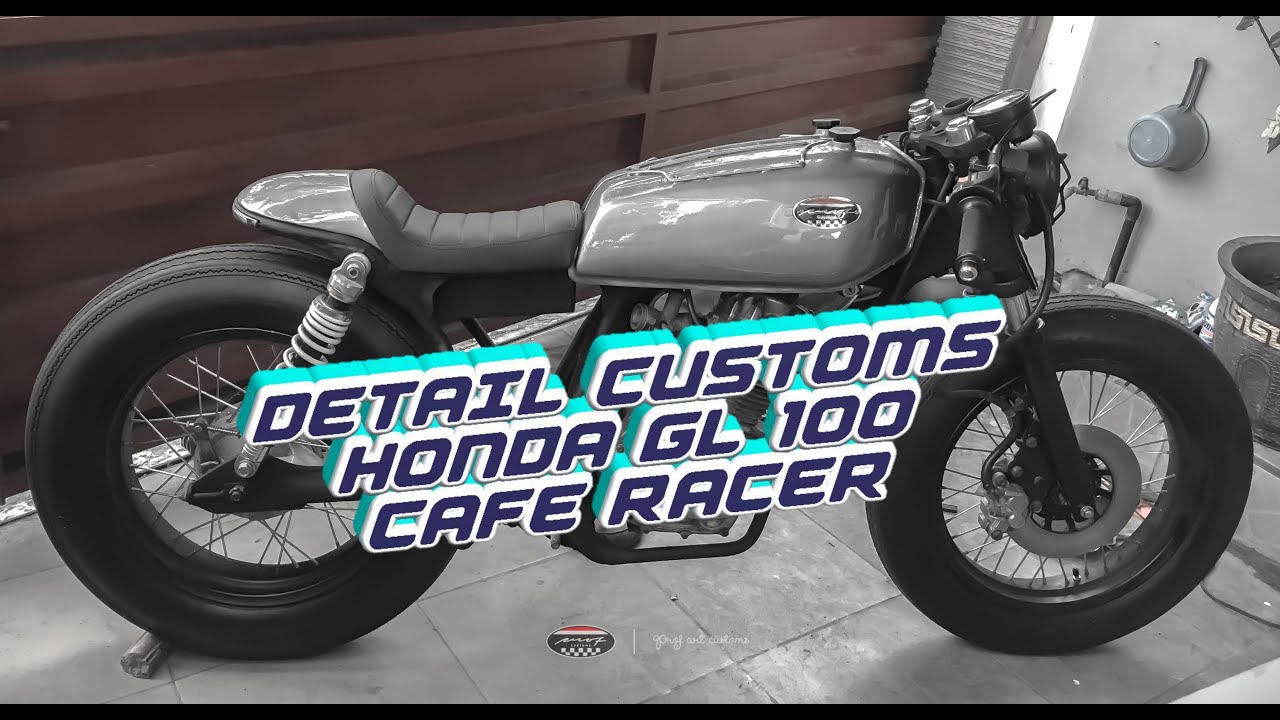 Honda GL 100 cafe racer ( song - weird Genius - DPS & LATHI Ft. Sara Fajira ) official music video