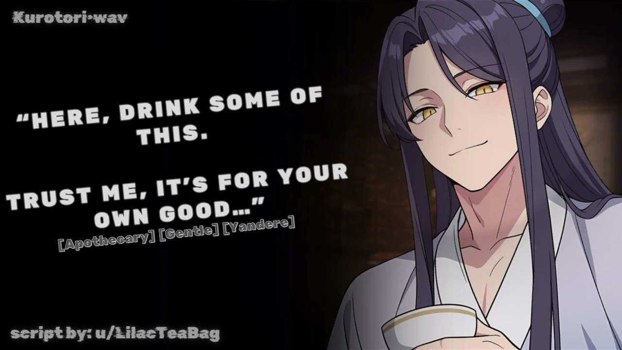 [M4A] Obsessed Yandere Apothecary Makes a Special Remedy Just for You [Care] [Gentle] [ASMR RP]