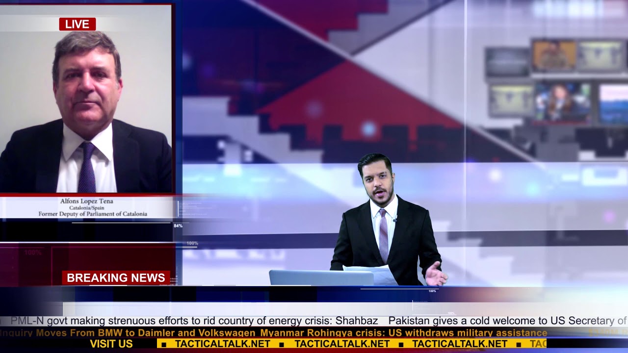 Zain Khan & European Politician Alfons L&oacute;pez Tena on Tactical Talk