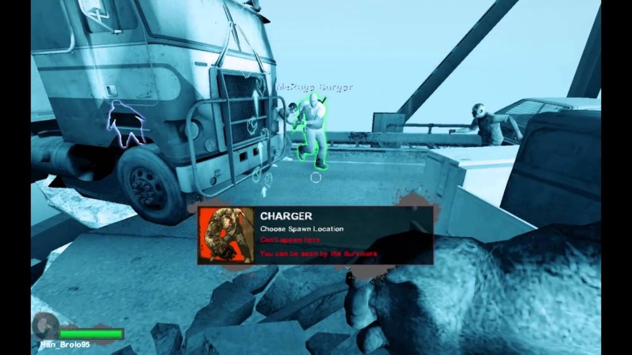 Left 4 Dead 2 Bridge fuchan death charge