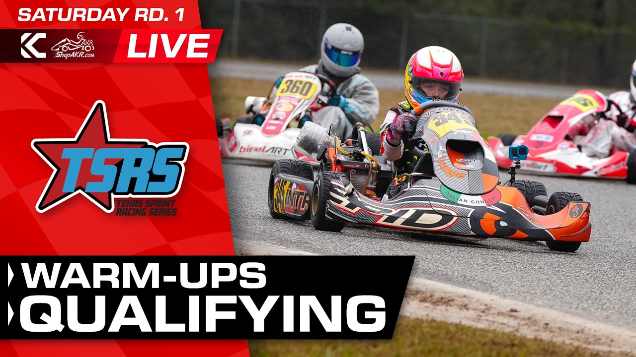 2026 Texas Sprint Racing Series Rd. 1 | Houston, TX | Saturday - Warm-Ups & Qualifying