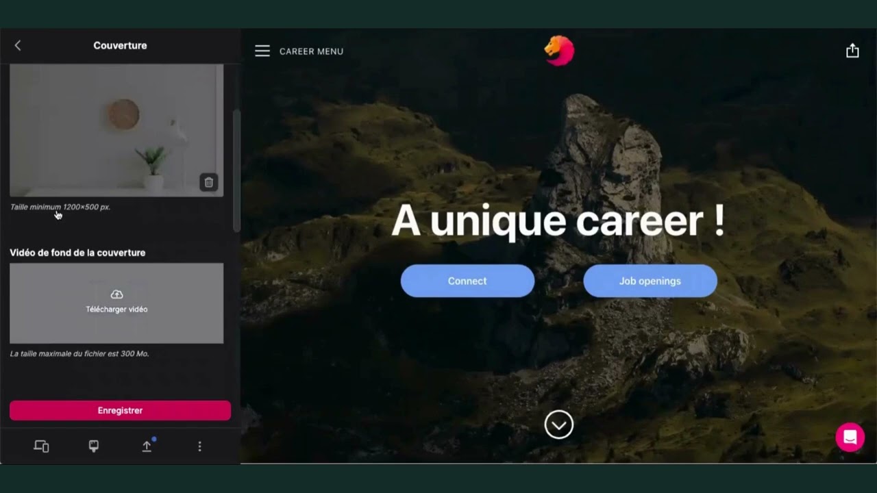 🇫🇷 Création de votre site carrière