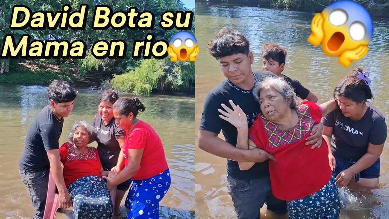 ‼️Urgente David Bota a Doña Natalia en el Rio😱Doña Natalia Se Ahog4😭