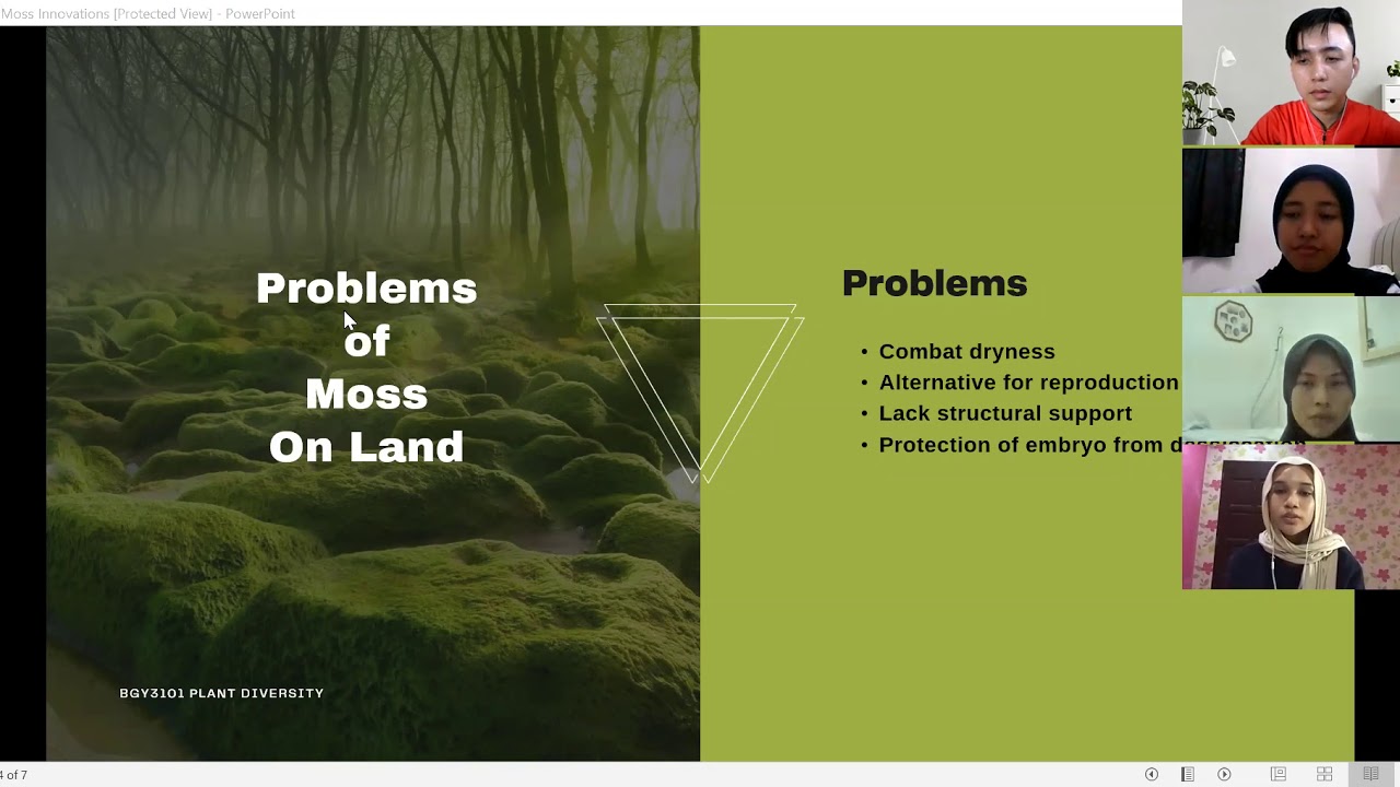 BGY3101 GROUP 4 : MOSS INNOVATIONS