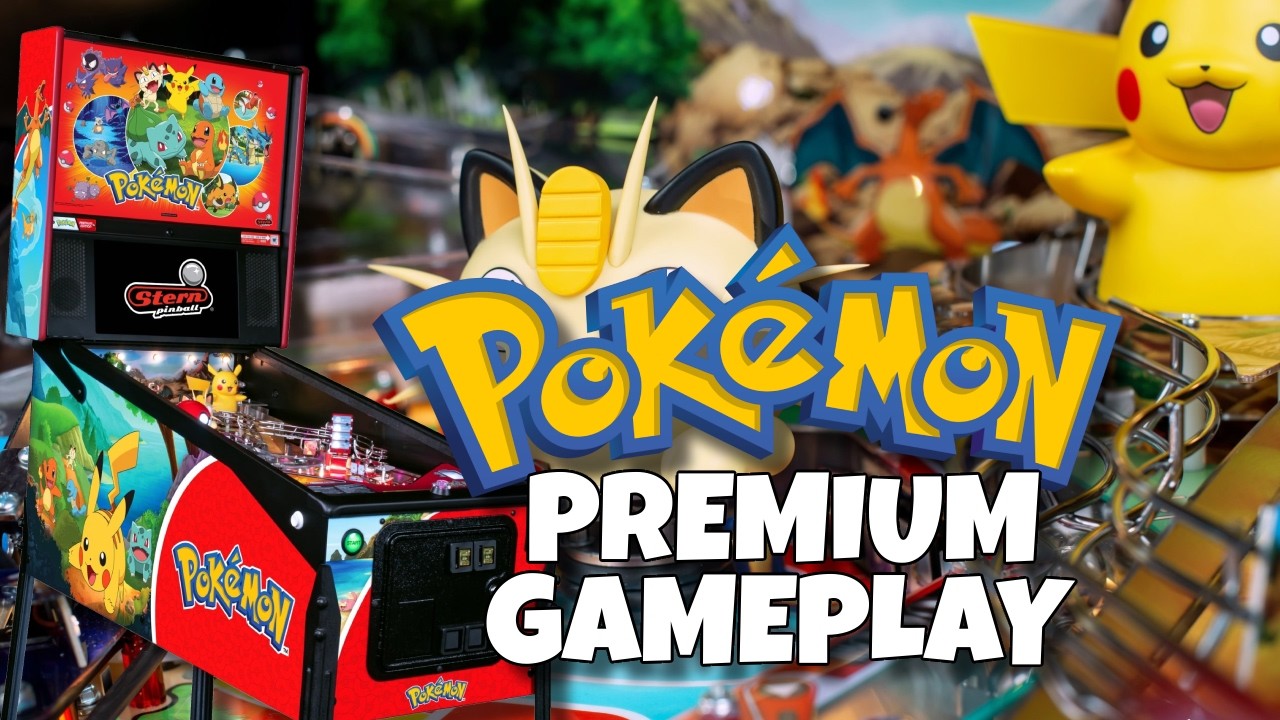 Stern Pok&eacute;mon Pinball Premium Model Gameplay