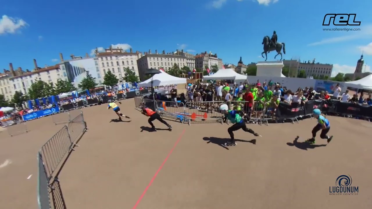 Epreuves de skatecross - Lugdunum Roller Contest 2024