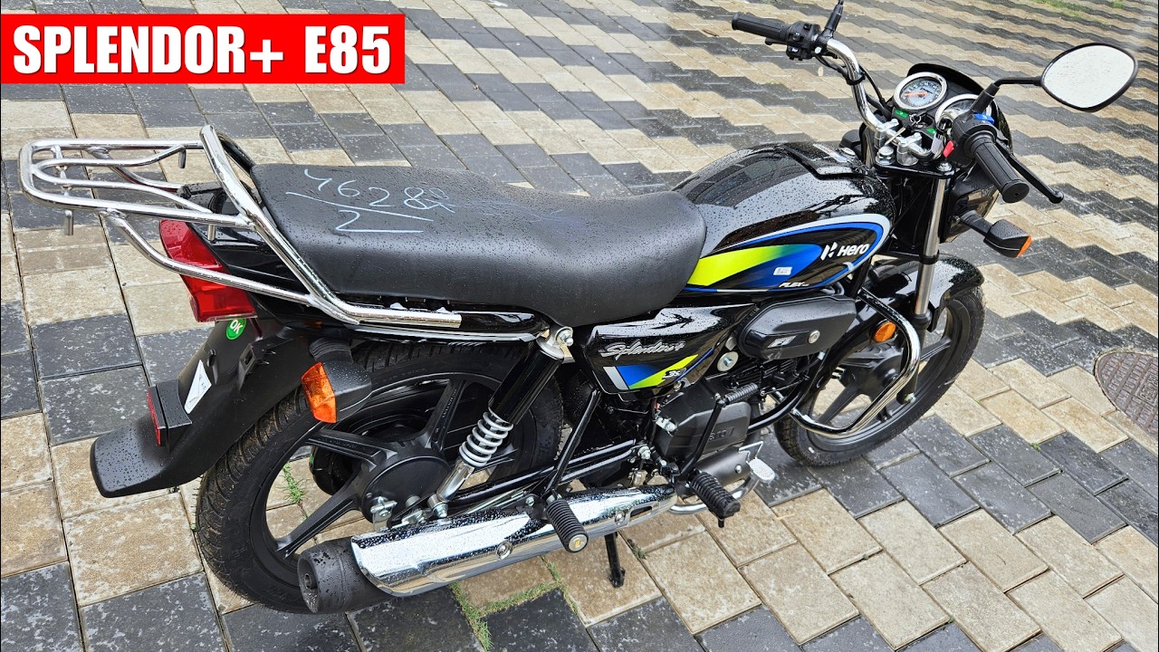 2026 Hero Splendor Plus Flex Fuel E85 Review - On Road Price | Colors | Mileage