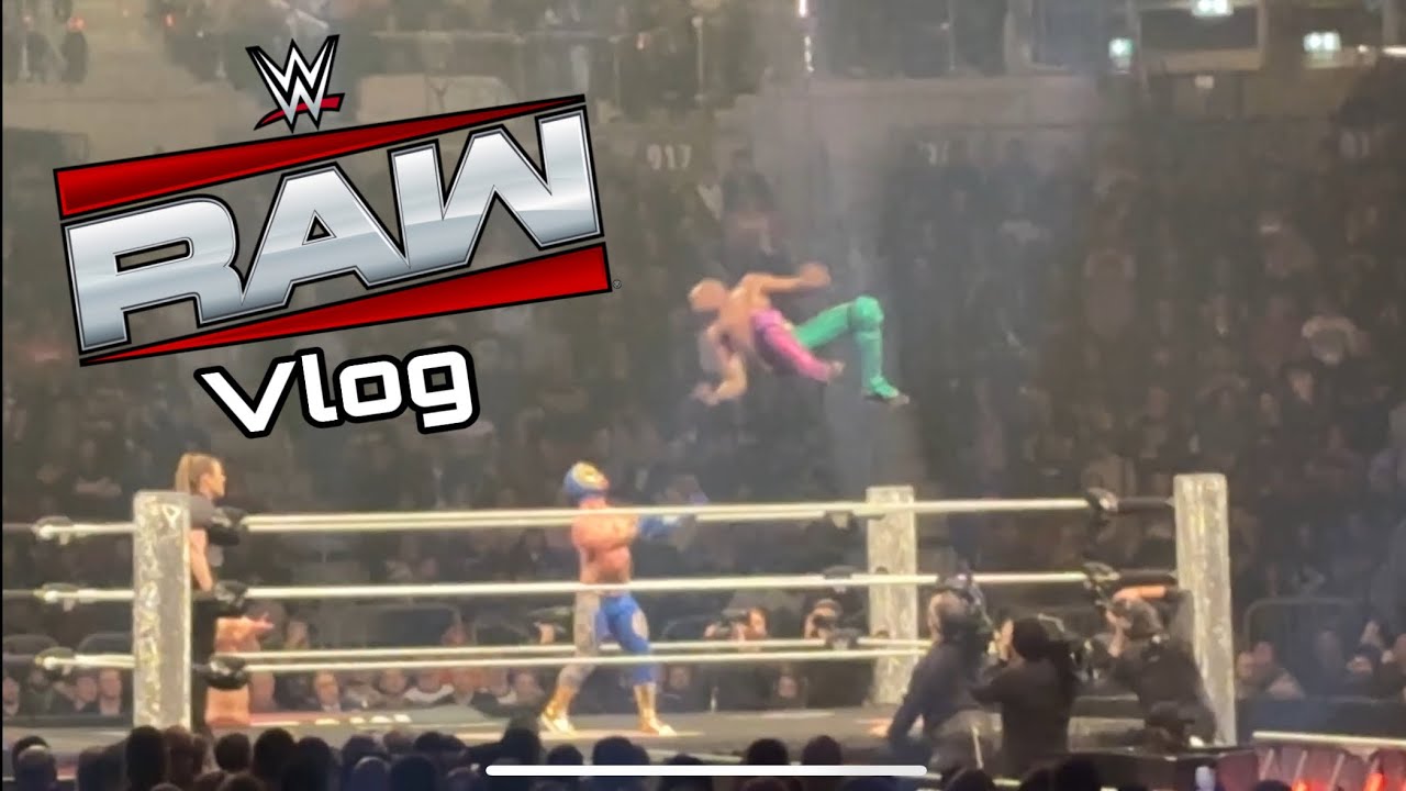 WWE RAW VLOG aus DÜSSELDORF🔥