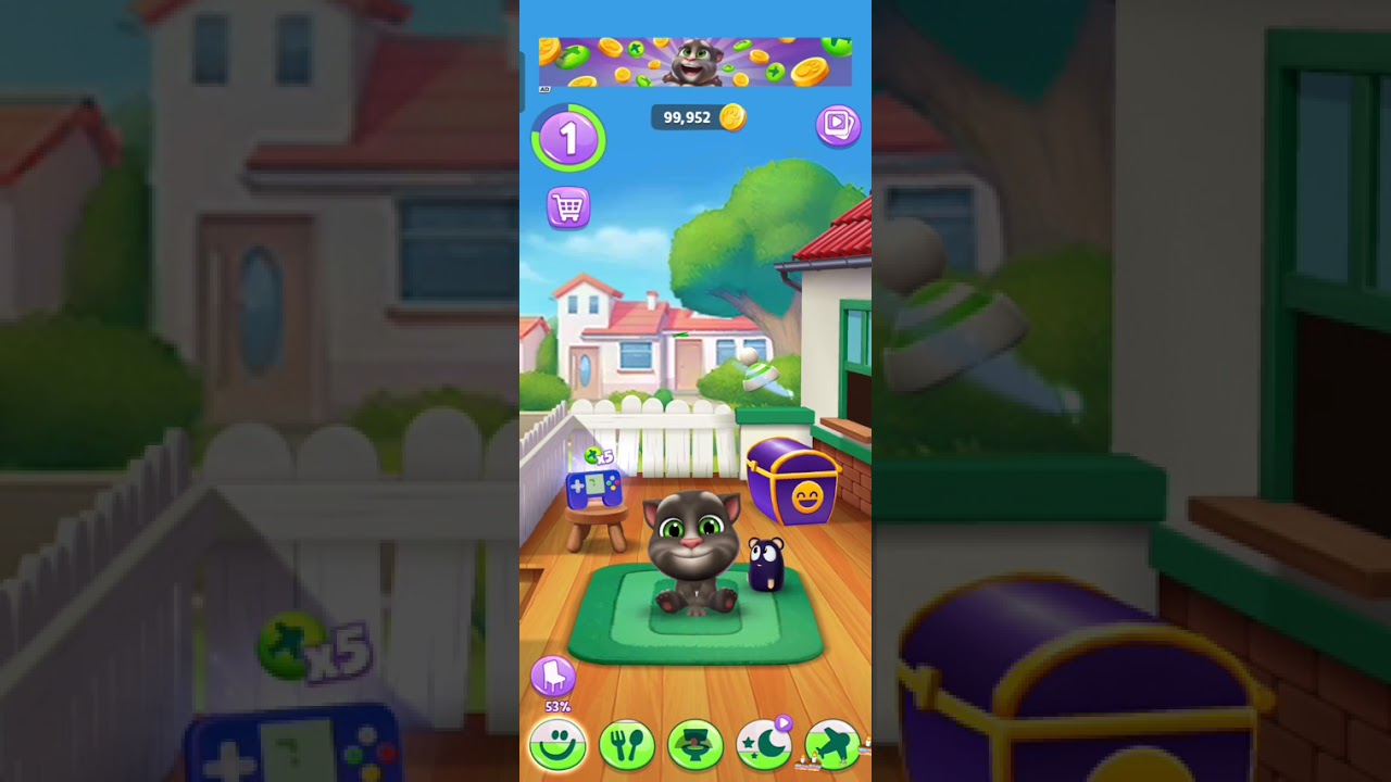 My talking Tom and friends game