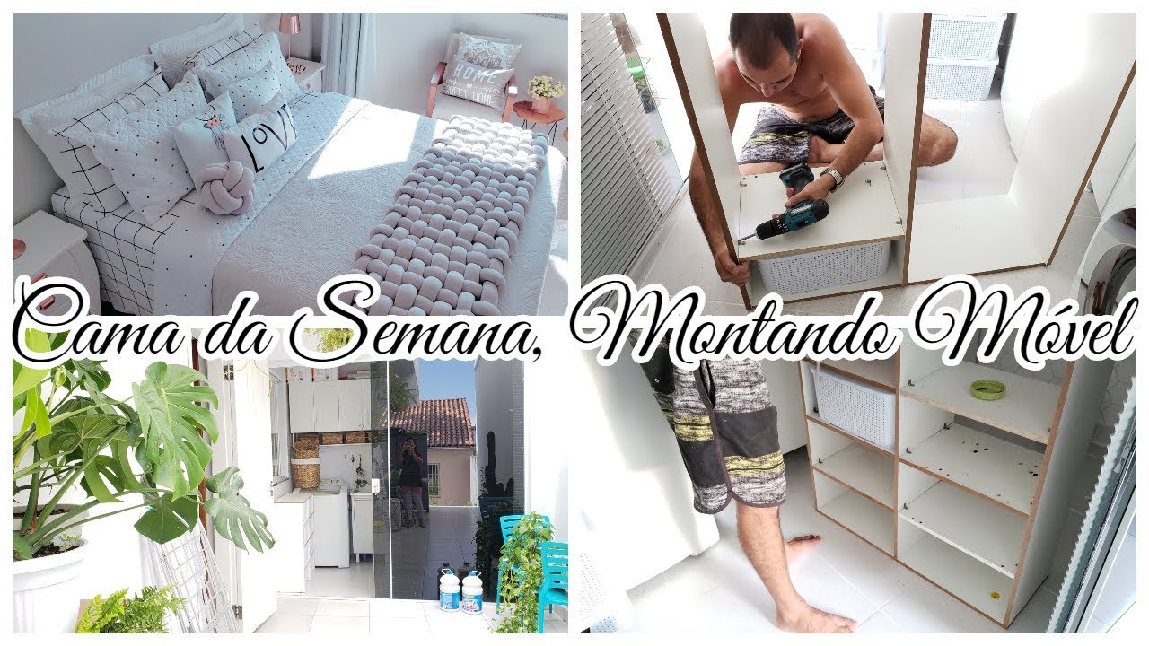 FIZEMOS OUTRO MÓVEL | QUARTO | CUIDANDO DO QUINTAL | CAMA POSTA DA SEMANA  | Viviane Magalhães