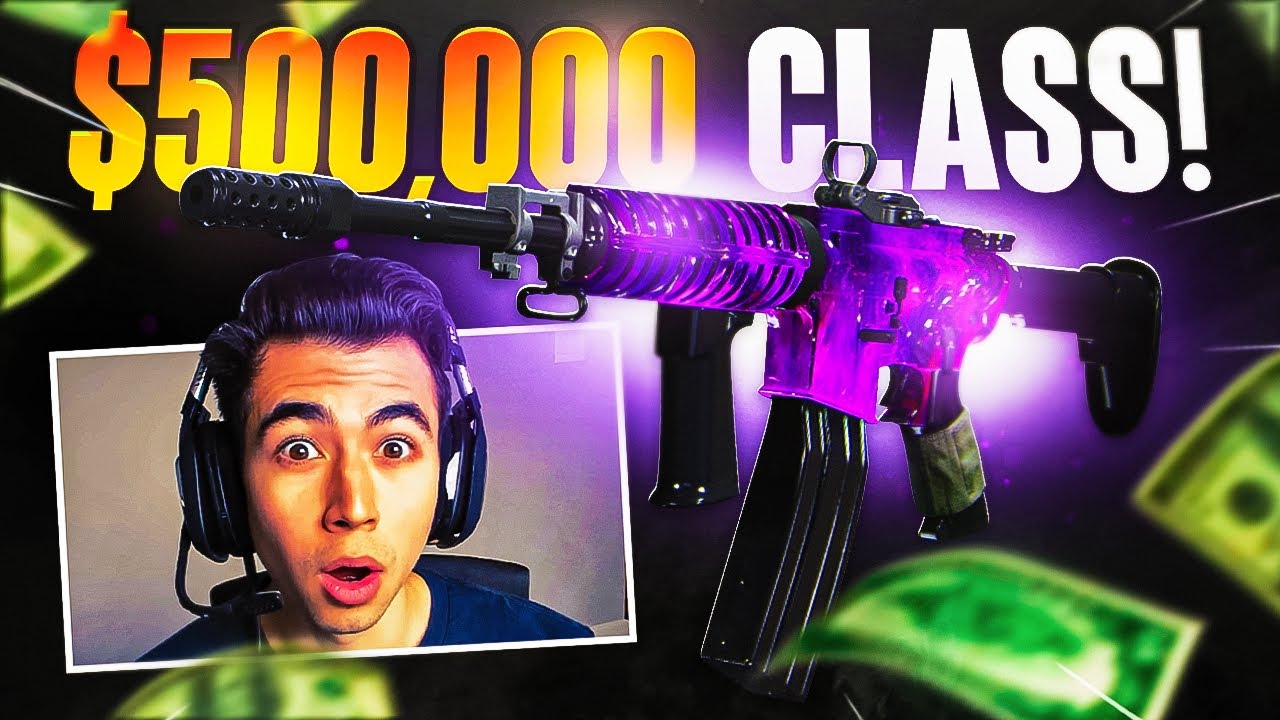 the $500,000 PRO PLAYER CLASS SETUP... 🤑 (Black Ops: Cold War)