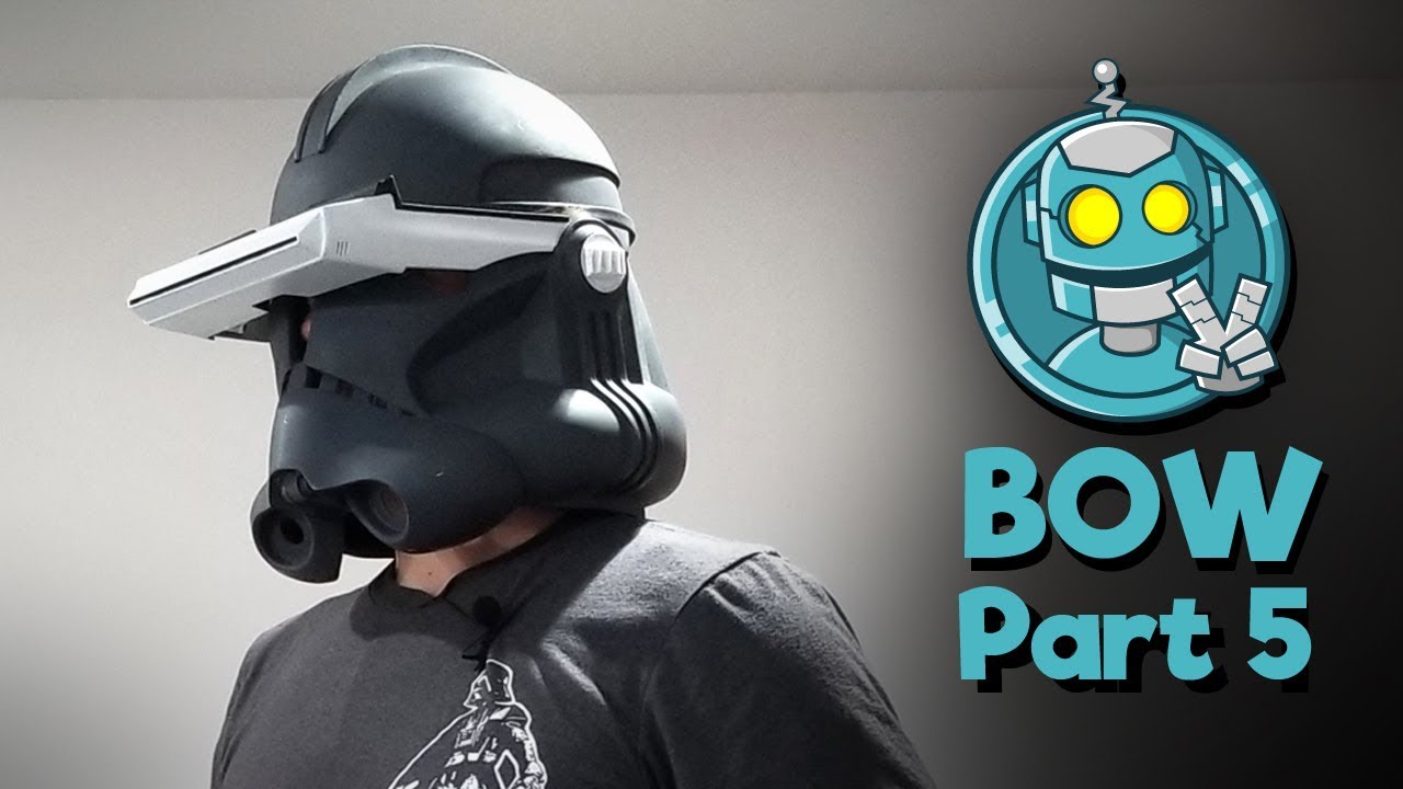 Clone Commander Bow Build - Part 5 - MacroBinoculars