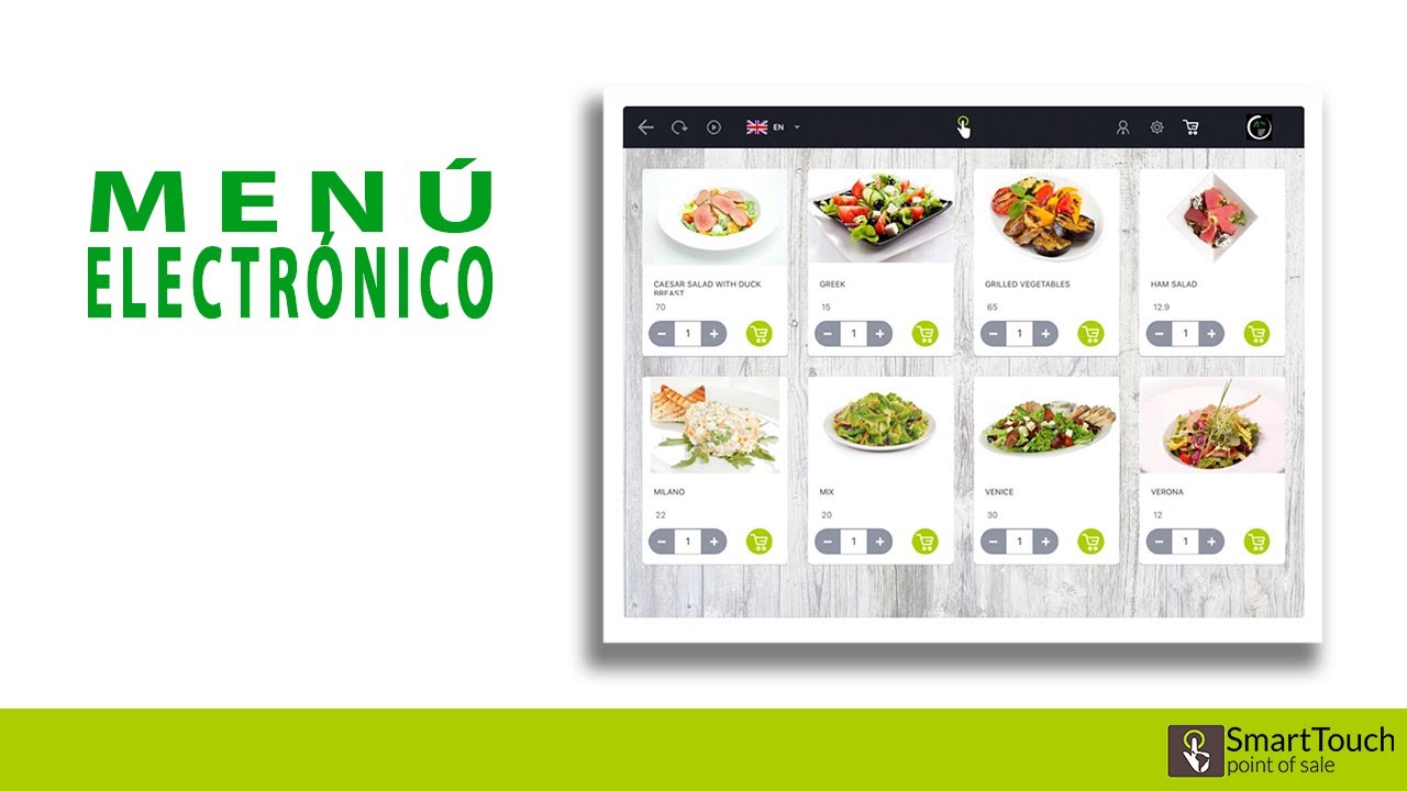Menu Electronico con tablet | Sistema Para Restaurantes