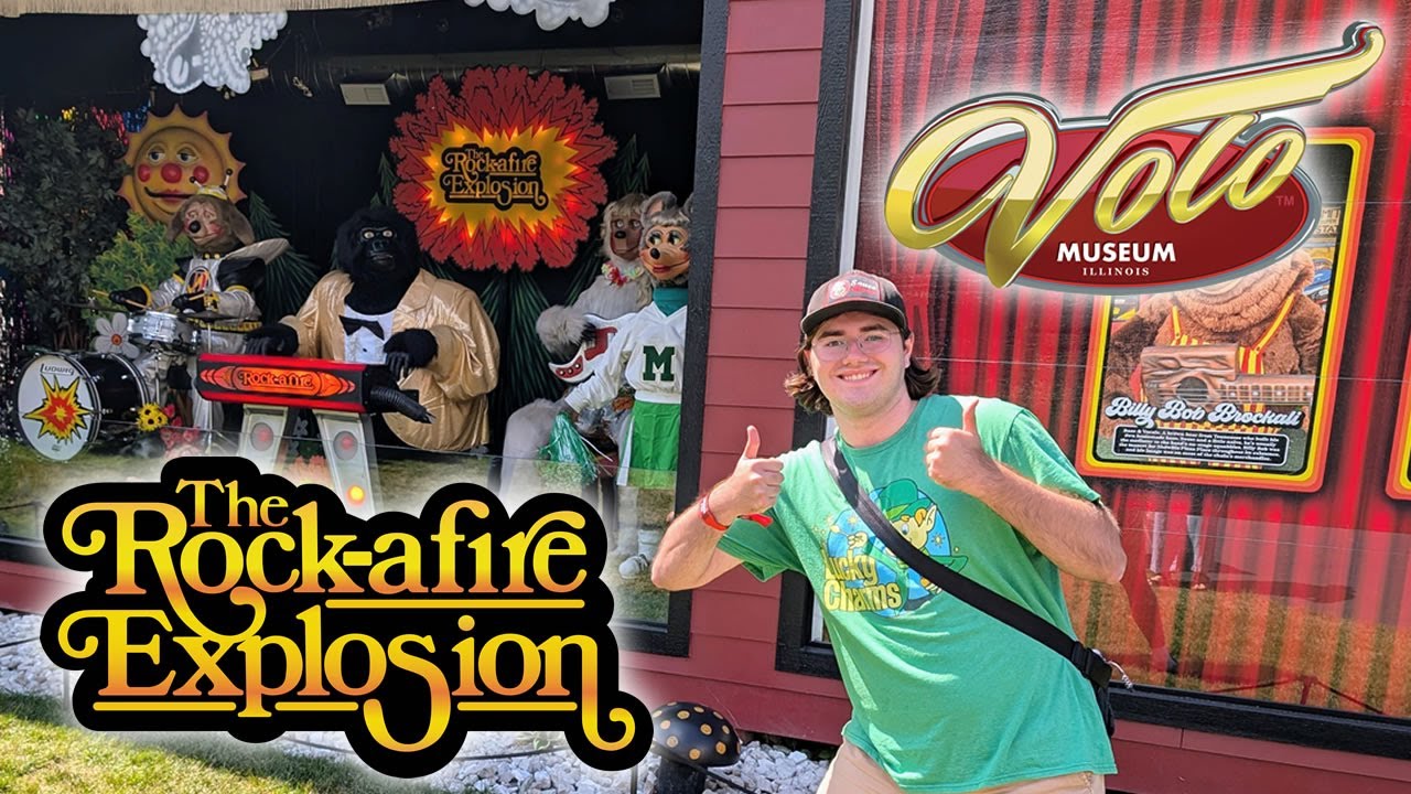 The Rock-afire Explosion Animatronics at the Volo Museum