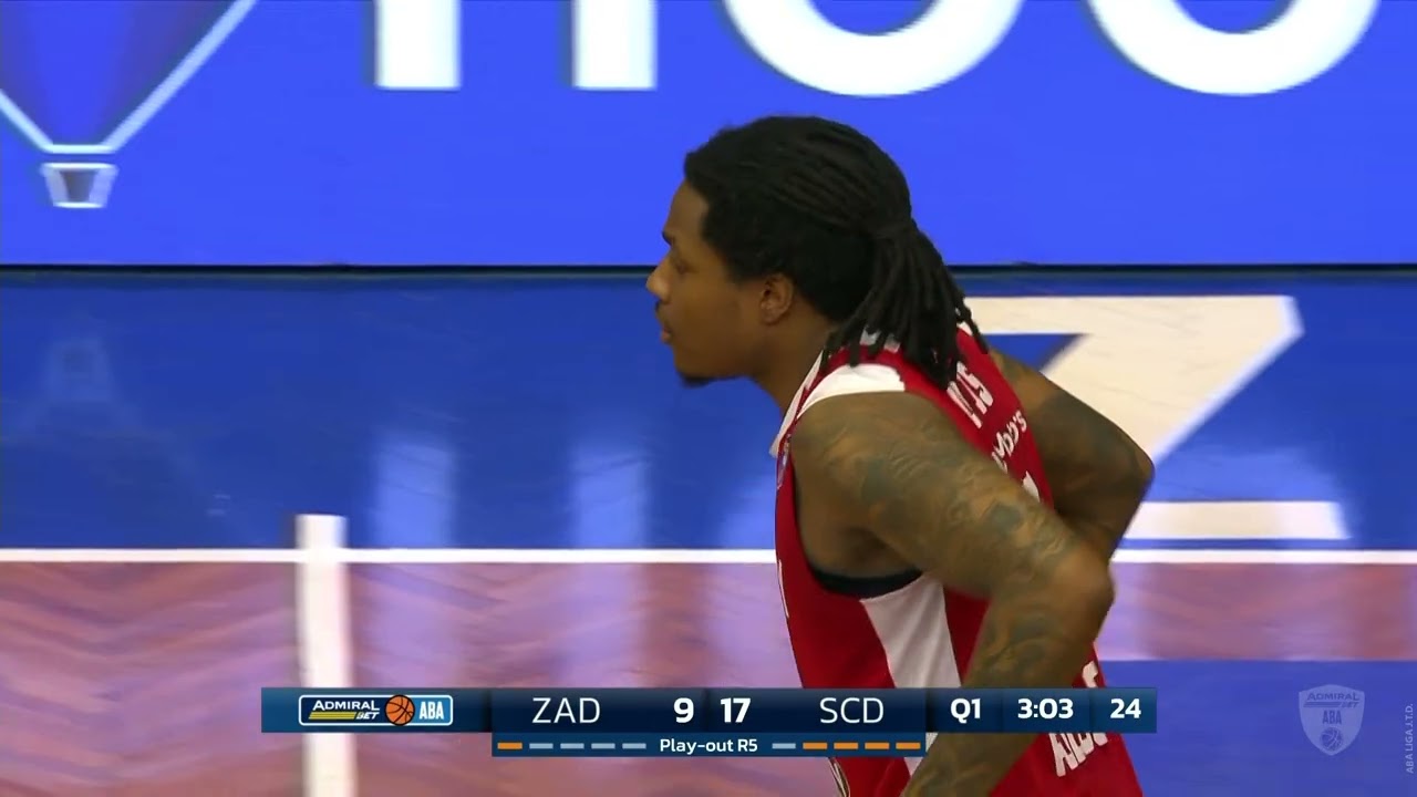 AdmiralBet ABA League 2025/26, Play-out Round 5 match: Zadar - SC Derby (22.3.2026)